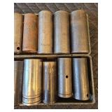 Assorted 1/2" Drive Sockets, Mostly Impact Sockets, Some Snap-on