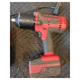 Snap-on 18V 3/8" and 1/2" Drive Cordless Impacts with Charger and 2 Batteries