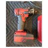 Snap-on 18V 3/8" and 1/2" Drive Cordless Impacts with Charger and 2 Batteries