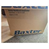 Box of Baxter L5C4531 Integrated APD Set with Cassette 3-Prong Non-Pyrogenic Fluid Path Expires 8-14-2030 Approximately 25-30 Bags in Box