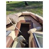 1984 20ft. Sea Ray, Open Bow, Inboard/Outboard Boat and Trailer