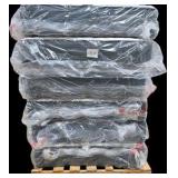 Pallet of 6 Assorted Queen Mattresses - Mixed Comfort Styles and Models - Liquidation Lot - $12,794 MSRP