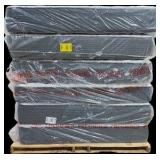Pallet of 6 Assorted Queen Mattresses - Mixed Comfort Styles and Models - Liquidation Lot - $12,794 MSRP