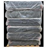 Pallet of 6 Assorted Queen Mattresses - Mixed Comfort Styles and Models - Liquidation Lot - $12,794 MSRP