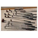 set of Tommie armor swing right and golf pride victory golf clubs