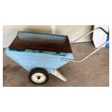 vintage lawn cart