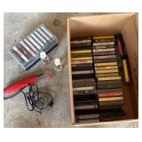 Collection of cassettes and cassette tools