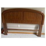Oak queen, size headboard