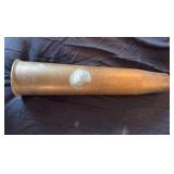 90 mm brass gun casing