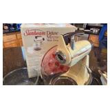 Sun beam Deluxe master mixer with dough hooks plus a GE electric slicing knife