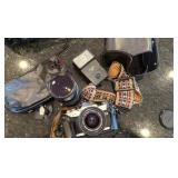 Canon AL-1 Camera and Vivitar, lens and flash