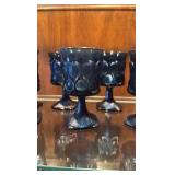 Noritake Spotlight Blue goblets
