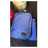 Great picnic collection with a picnic pack, an igloo cooler and a Coleman cooler