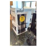 Rival blender, Regal electric knife, and Brawn coffee maker