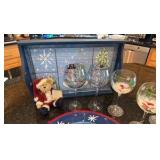 wintery and snowman entertaining collection