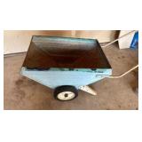 vintage lawn cart