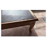 Coffee table with Slate insert