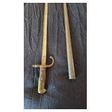 Antique French model 1874 Barnett Sword