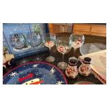 wintery and snowman entertaining collection
