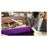 kitchen tool collection with a slicer dicer and other fun utensils