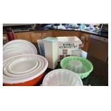 Tupperware and other plastics
