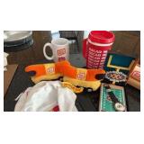 Oscar Mayer product advertisement and 1997 Super Bowl watches