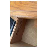 Oak style nightstand by Thomasville