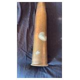 90 mm brass gun casing