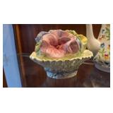 Victorian Garden designed by Hardy Amie’s coffee and tea service along with a San Marco garden style candy container