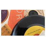 45 records including the Rolling Stones and other great artists