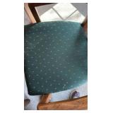 Drexel Heritage dining table with six chairs and pads and extra leaves
