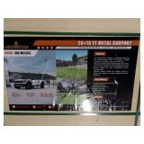 Landhoner Metal Car Port 26' x 13'