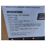 Landhoner Electric Lift Cable Winch  PA600