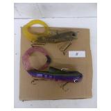 (2) Musky Lures – Bull Dawgs (Large)