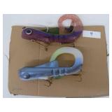(2) Musky Lures – Bull Dawgs (Large)