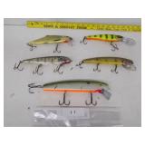 (5) Musky Lures – Crankbait