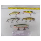 (5) Musky Lures – Crankbait