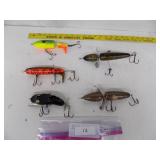 (5) Musky Lures – Topwater