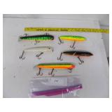 (5) Musky Lures – Jerk Bait