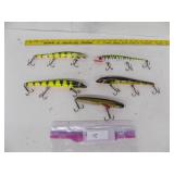 (5) Musky Lures