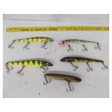 (5) Musky Lures
