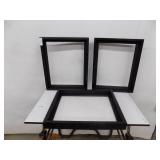 (3) Wooden Picture Frames
