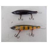 (2) Musky Lures – Glide Bait – 10'