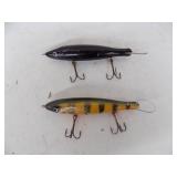 (2) Musky Lures – Glide Bait – 10'