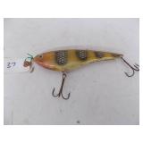 Vintage 8' Amma Bama Collector Musky Lure –1998 – Bill Looney – Hand‑Crafted Wooden Glide Bait