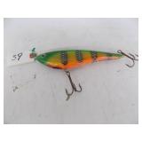 Vintage 8' Amma Bama Collector Musky Lure – Vintage 2000 – Bill Looney – Hand‑Crafted