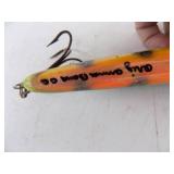 Vintage 8' Amma Bama Collector Musky Lure – Vintage 2000 – Bill Looney – Hand‑Crafted