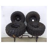 (4) Golf Cart Wheels & Tires