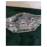 Crystal Cut Glass Bowls - Starburst Pattern