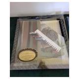 Scrabble Deluxe Edition Crossword Game & Elizabeth Bradley Needlework Kits (Lot of 2)